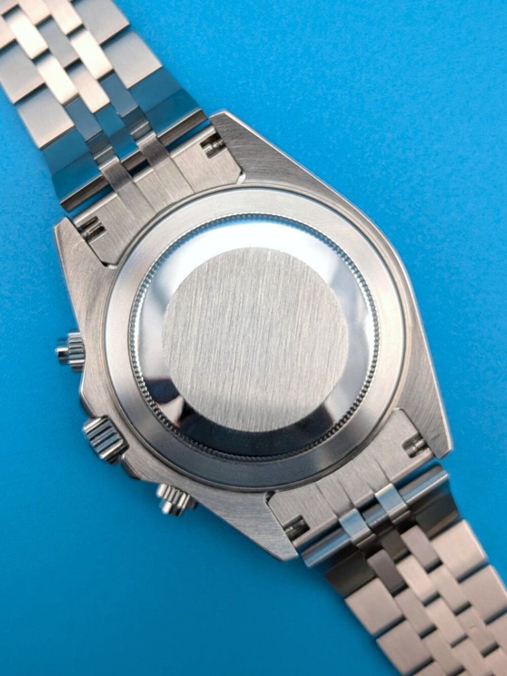 Seiko MOD | Pink Dial Chronograph |  VK64 quartz movement - Picture 5 of 13